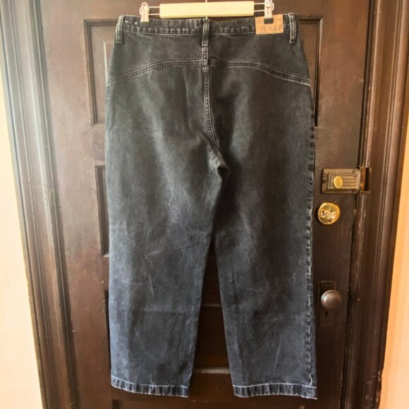 Madewell Perfect Vintage Distressed Black Jeans 31 - Picture 2 of 9